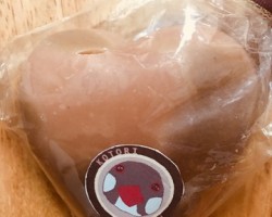 ことり屋の石けん(ハートの石けん)<a href="https://blog.goo.ne.jp/manashop/e/ae0ee75f9d550f045e39c2e2f4bc4324" target="_blank">ブログでご紹介</a> ことり屋の石けん(ハートの石けん)